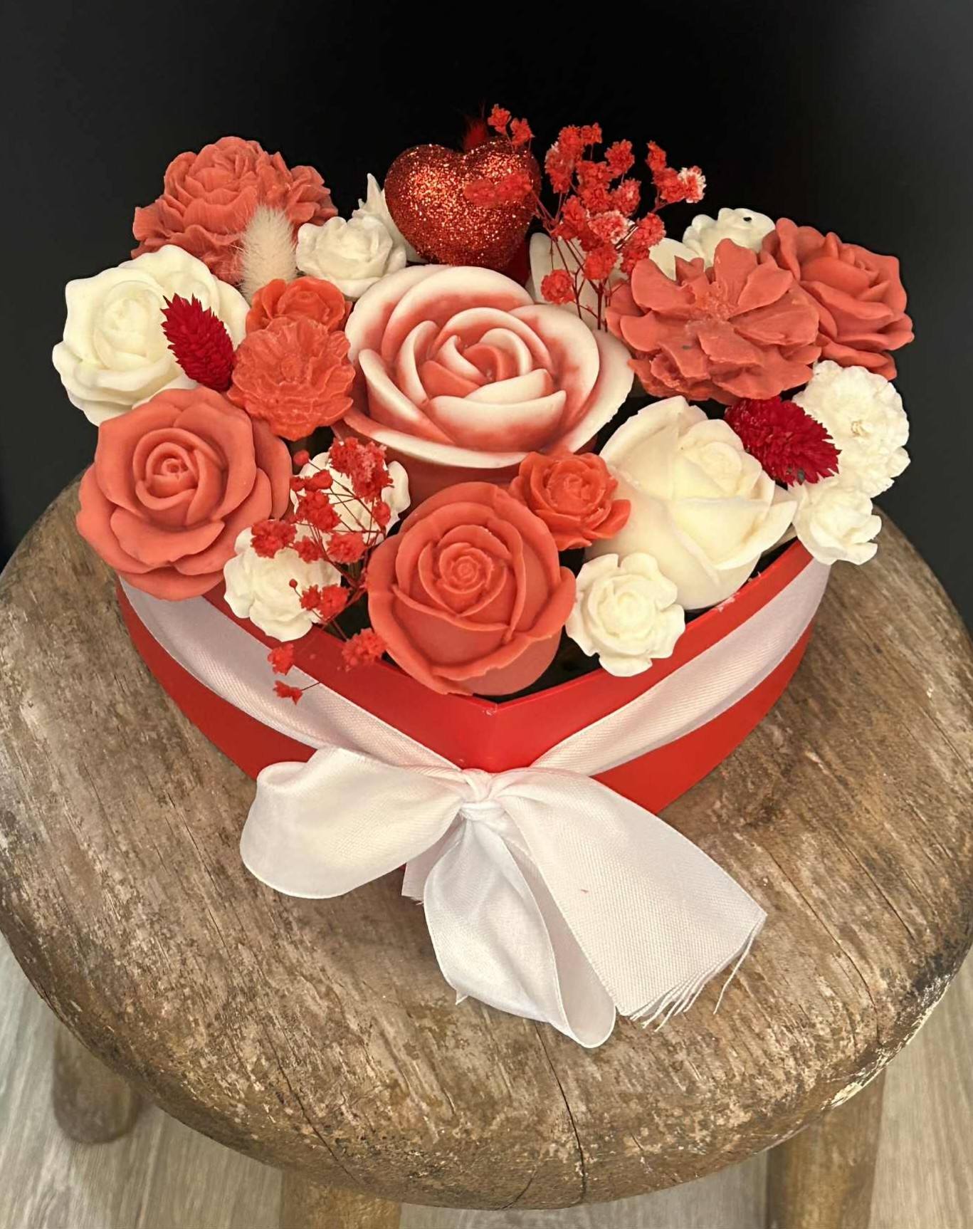Fondant parfumé cœur de la St Valentin