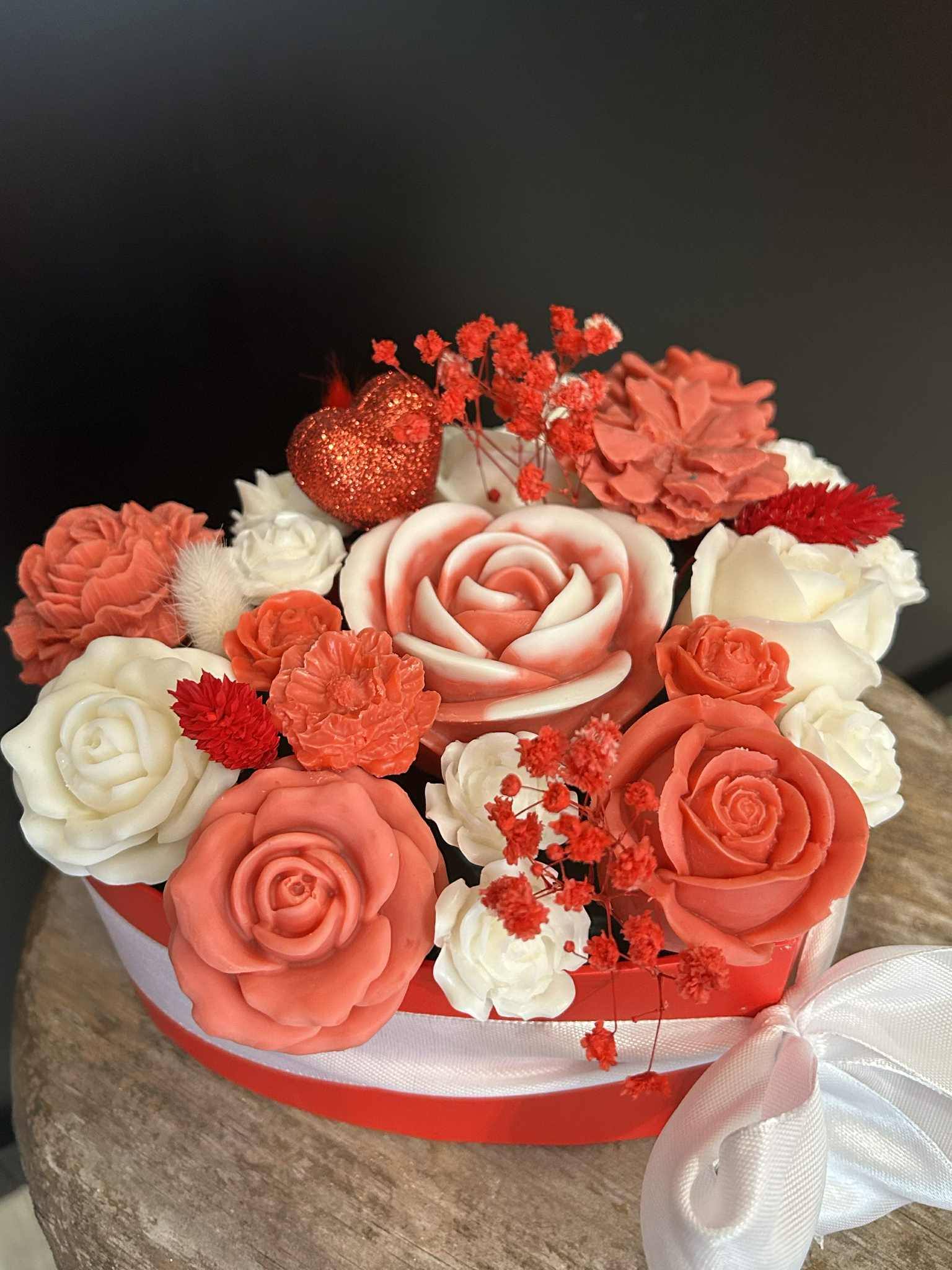 Fondant parfumé cœur de la St Valentin