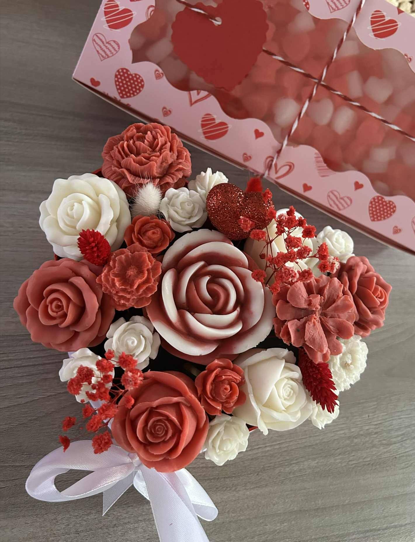Fondant parfumé cœur de la St Valentin