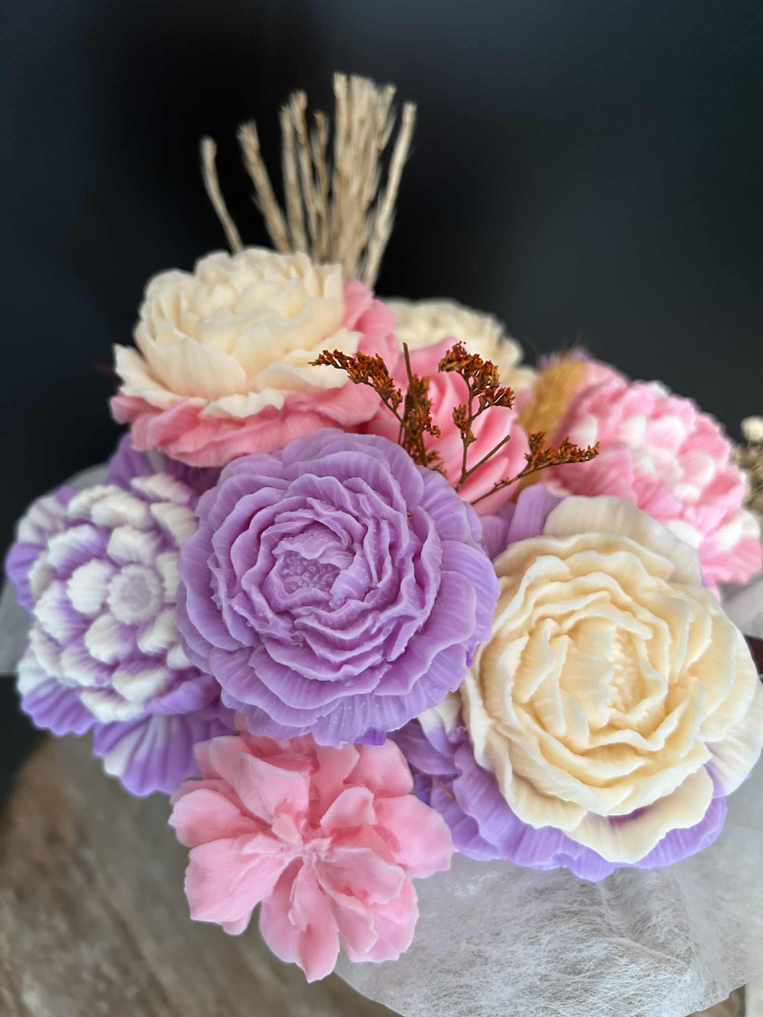 Collection fondants parfumés Bouquet floral