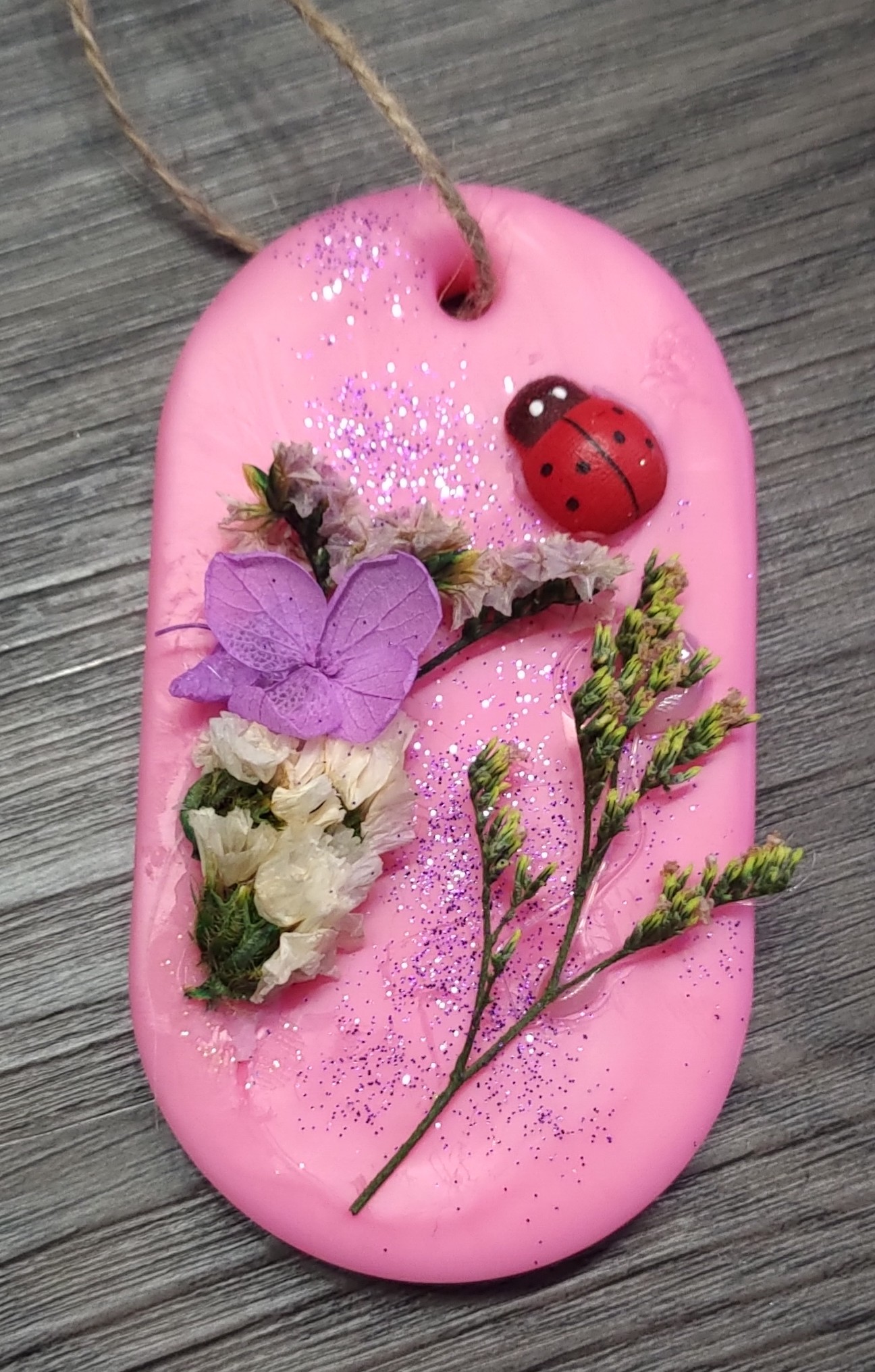 Fondant parfumé Plaque de Porte Parfumée — cire végétale artisanale