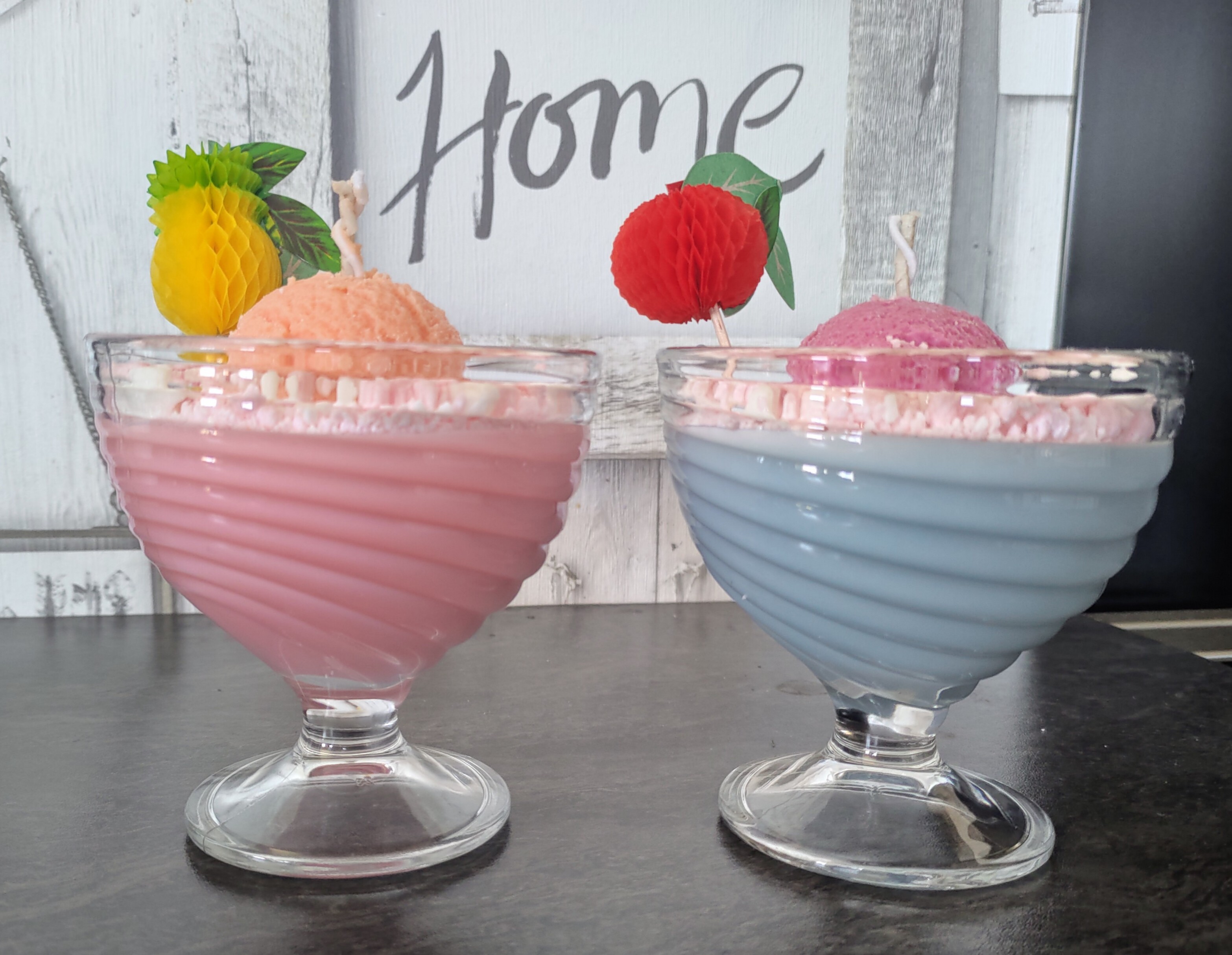 Fondant parfumé Bougie Coupe Glace 1 Boule