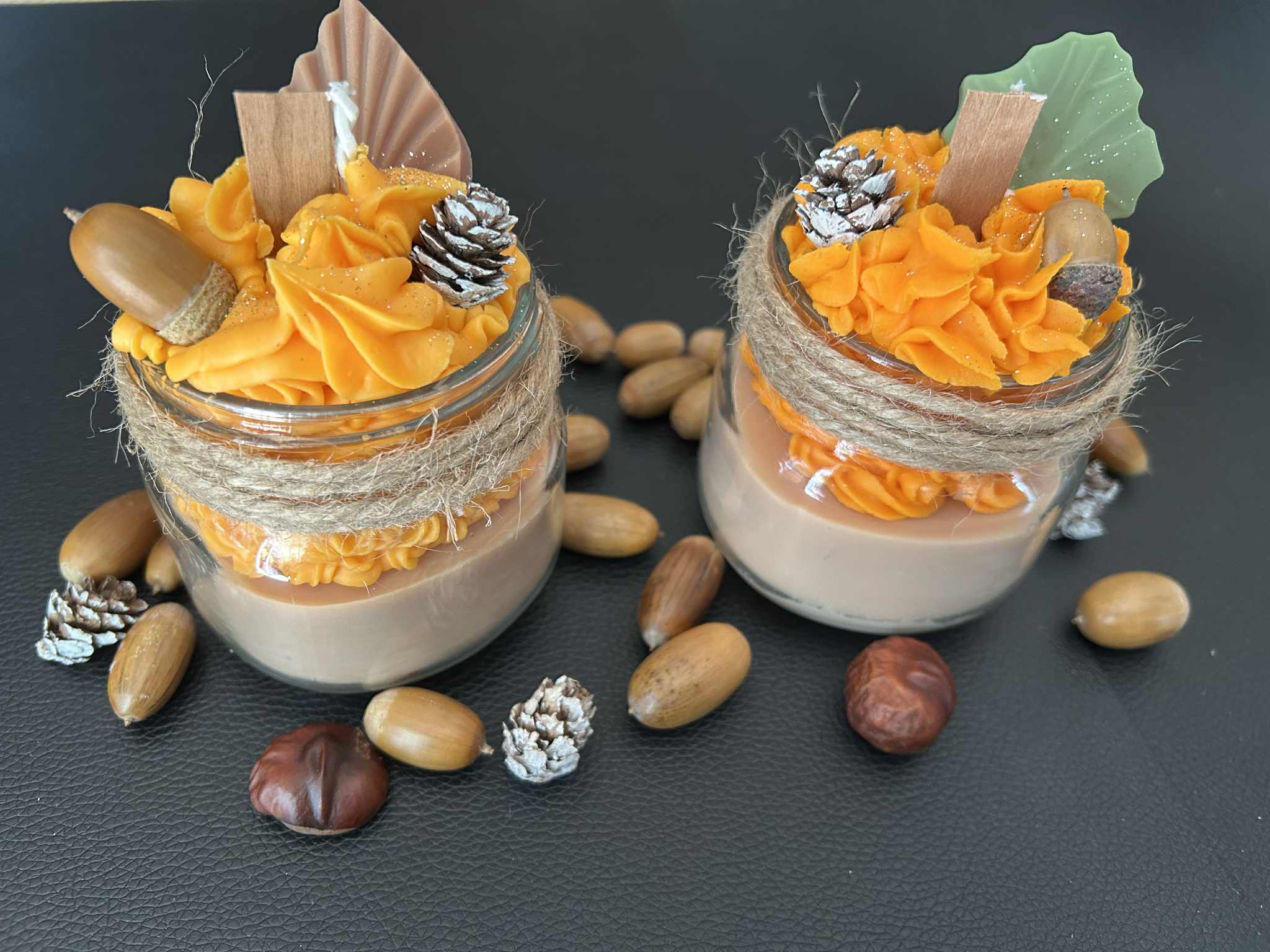 Fondant parfumé Bougie d automne
