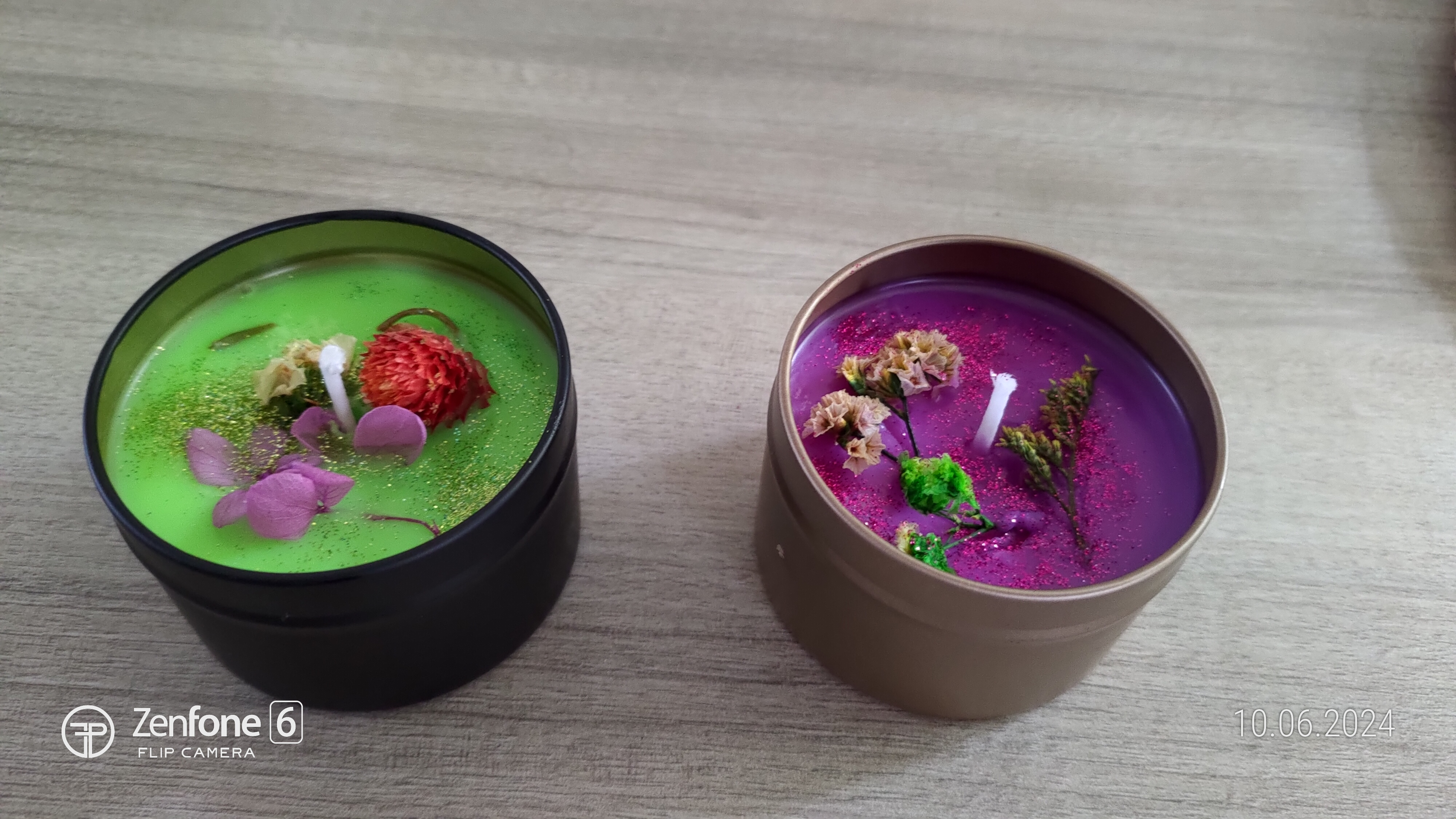 Fondant parfumé Bougie printanière
