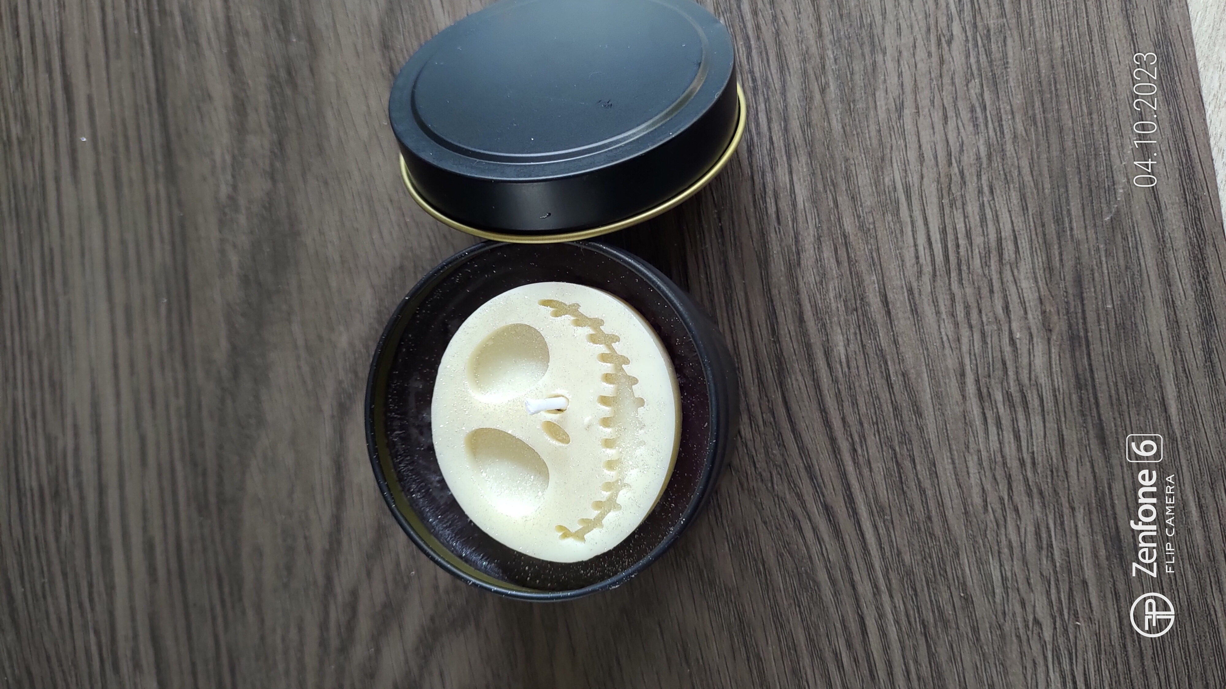 Fondant parfumé Bougie d'halloween