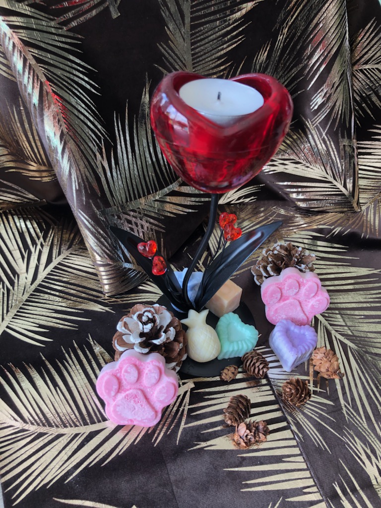 Fondant parfumé Bougeoir en Cœur
