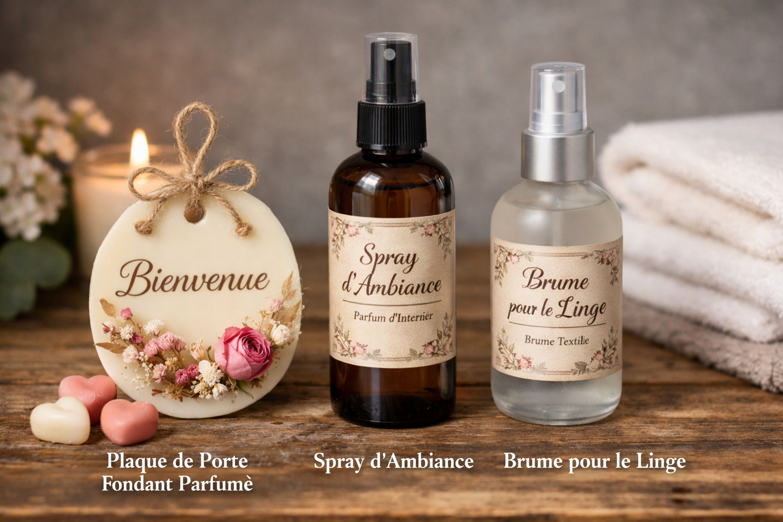Collection fondants parfumés Décoration et senteur de la maison