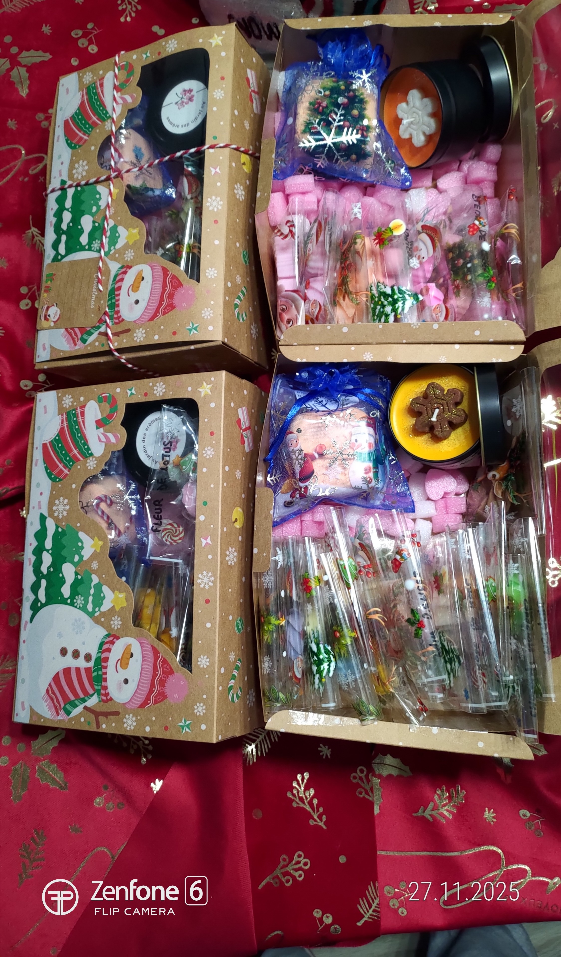 Fondant parfumé Box de Noël