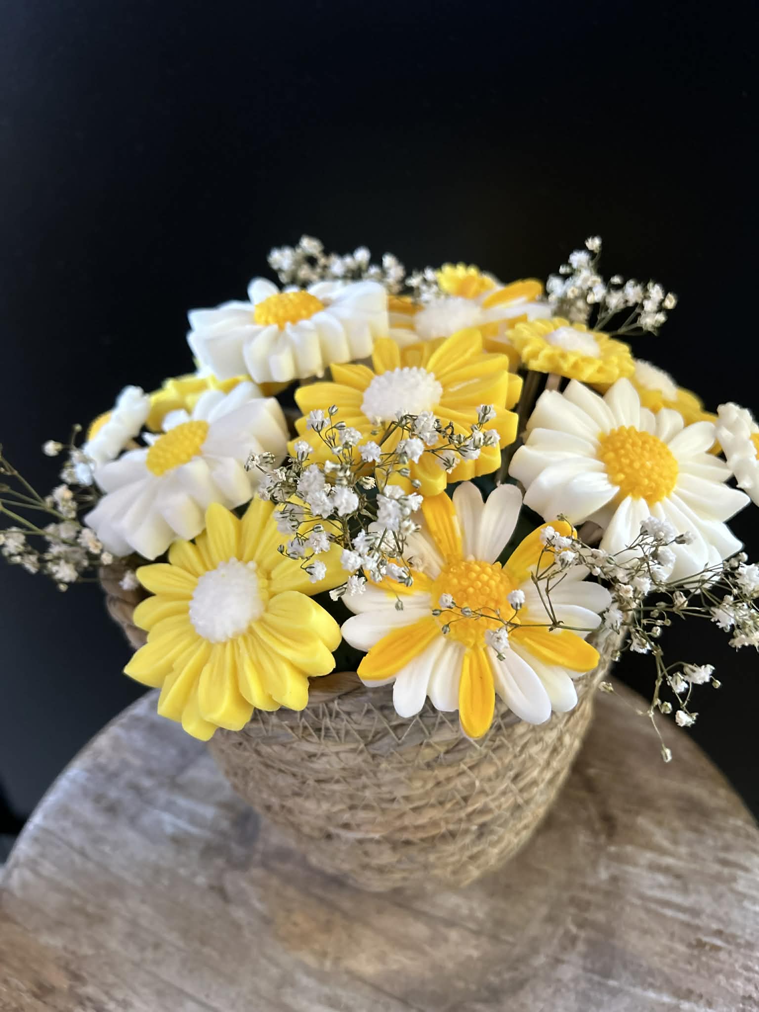 Fondant parfumé Bouquet printanier jaune